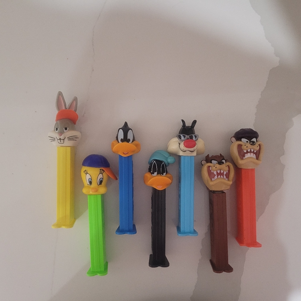 Vintage PEZ Dispensers Warner Brothers Characters
